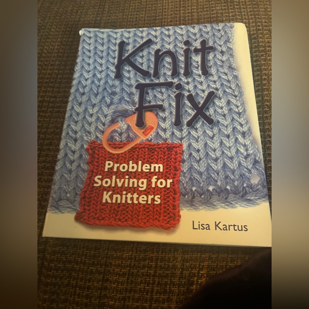 Book of Knitting Problem Help.